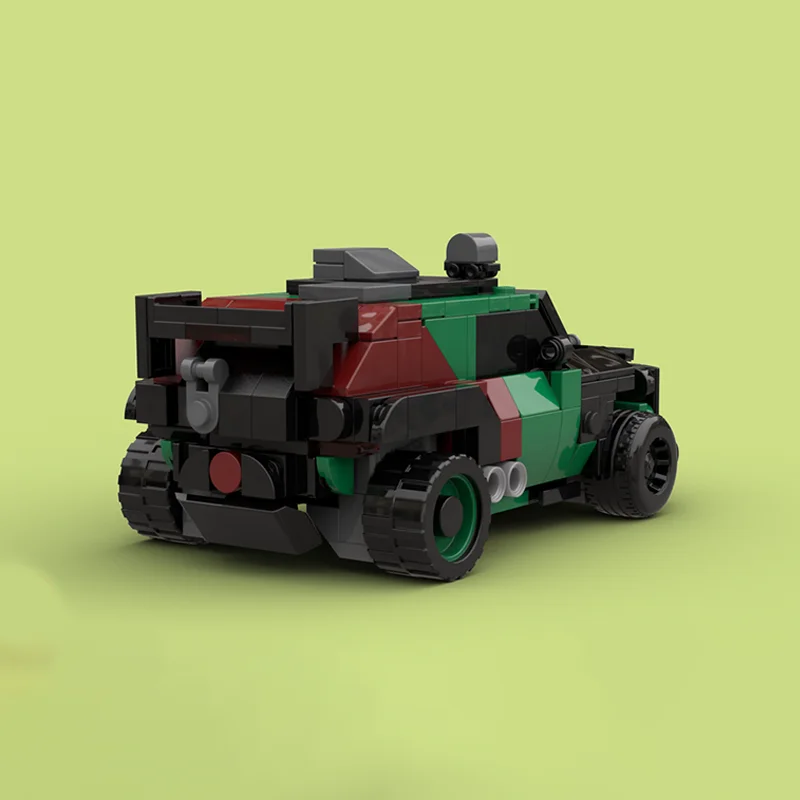 Speed ​​Winner Series Building Block MOC 1039 PCS Cyberpunk Style Off-Road Vehicle Model Brick Kid DIY Assembly Set Holiday Gift