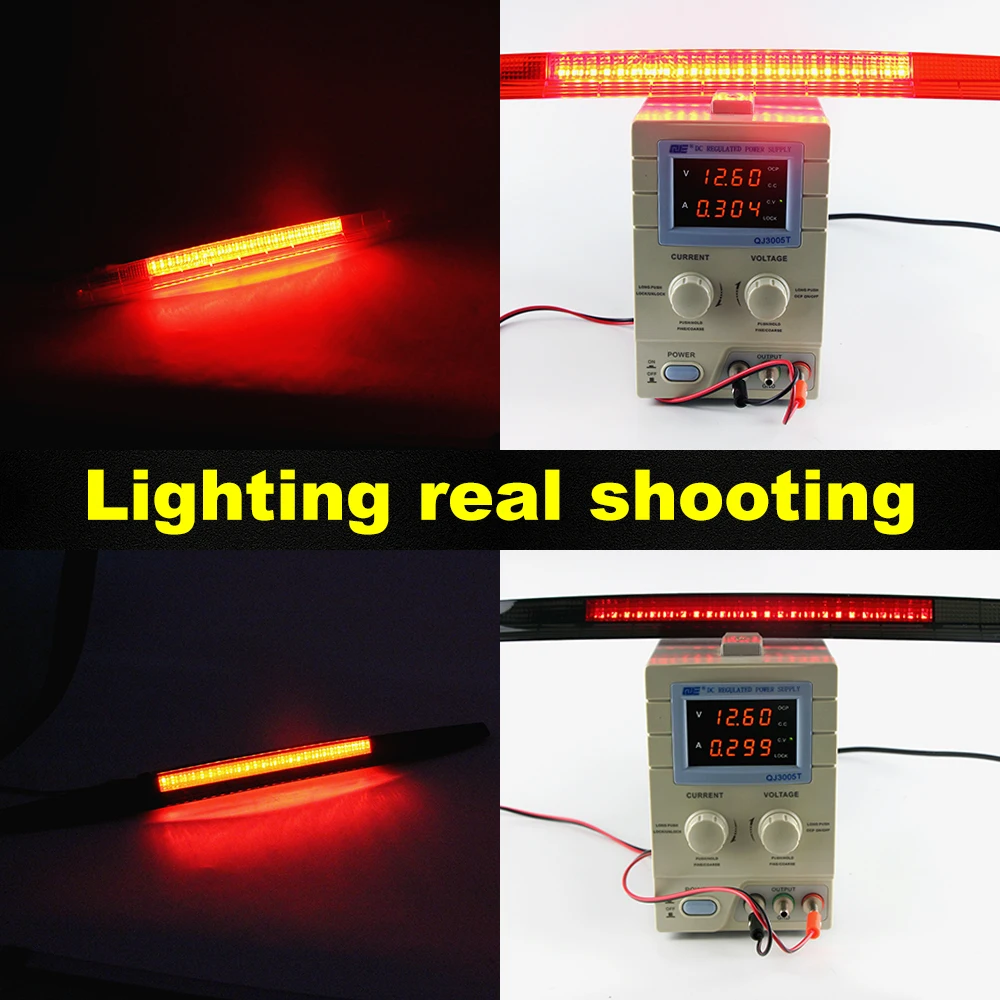 1PC For Boxster Roadster 986 1997-2004 LED Car High Level Mount Additional Rear Stop Warning Lamp Third Brake Light Accessories