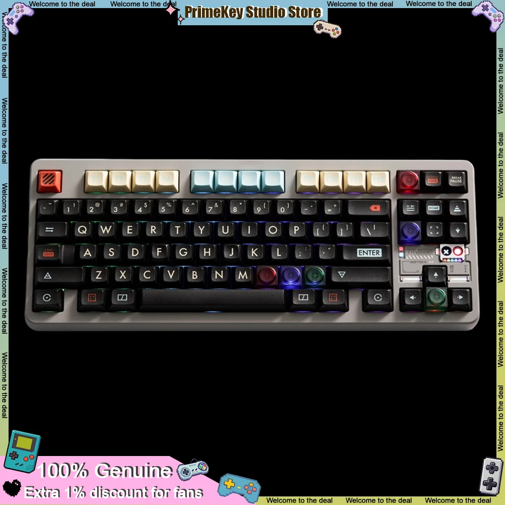 Matrix Plato80 Series Chapter2.S3 Robot Custom Mechanical Keyboard Kit Pre-assembled Version RGB Including Switchs Not Keycaps