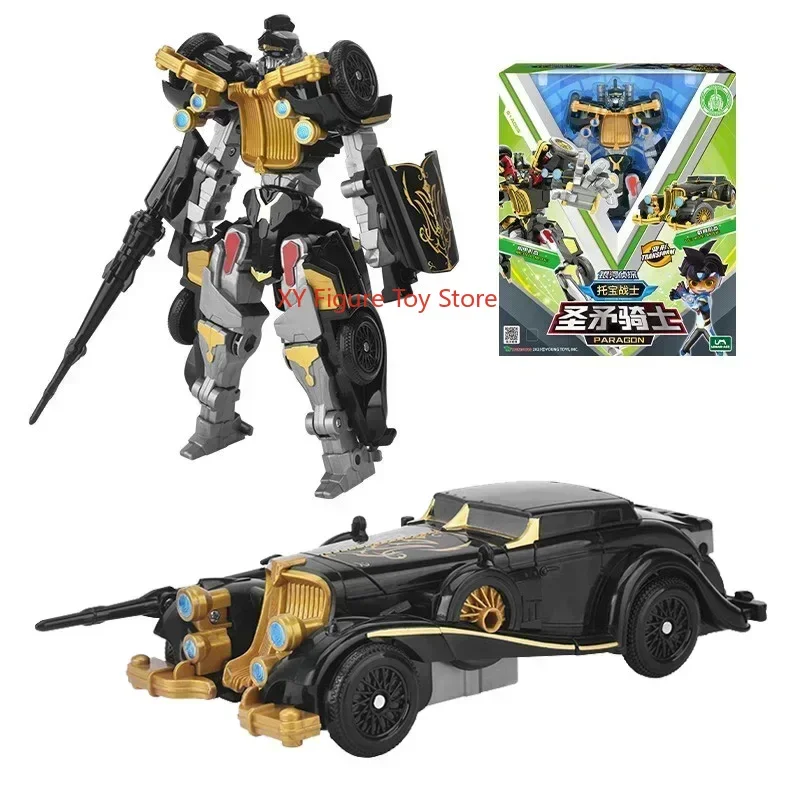 In Stock Tobot GD Paragon Transforming Robot To Vehicle Toy Korea Cartoon Brothers Anime Tobot Transformation Car Arcbolt Toys