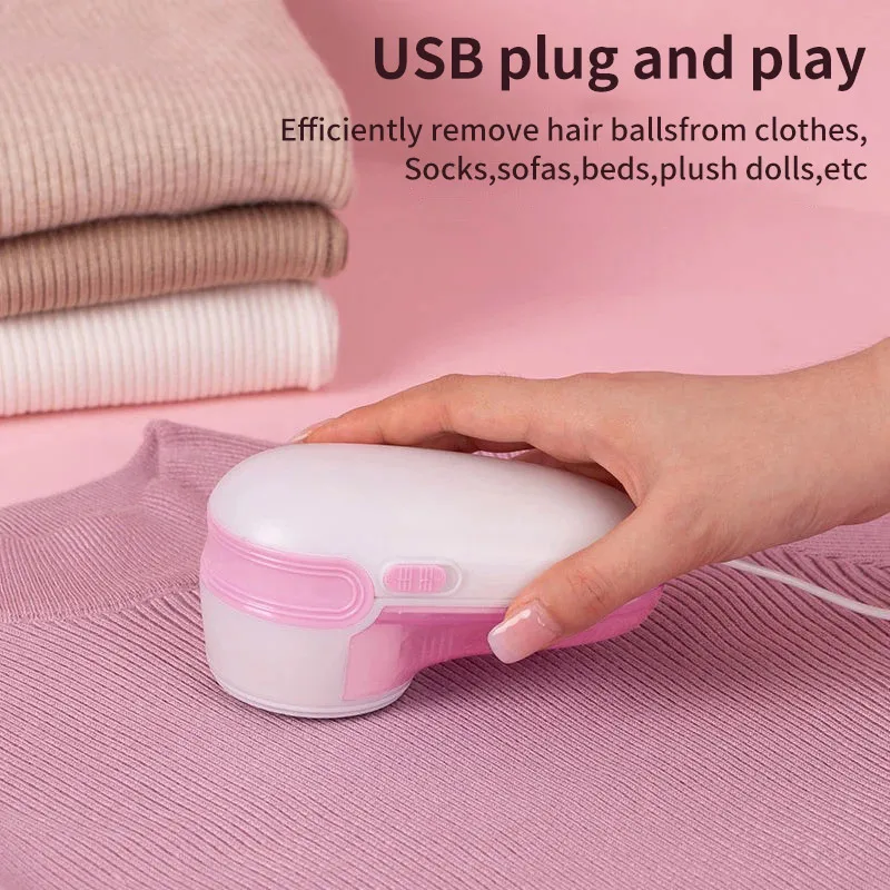 Portable Lint Remover for Clothing Electric Sweater Clothes Lint Cleaning Fabric Shaver From Pellets on Clothes Removers Fluff