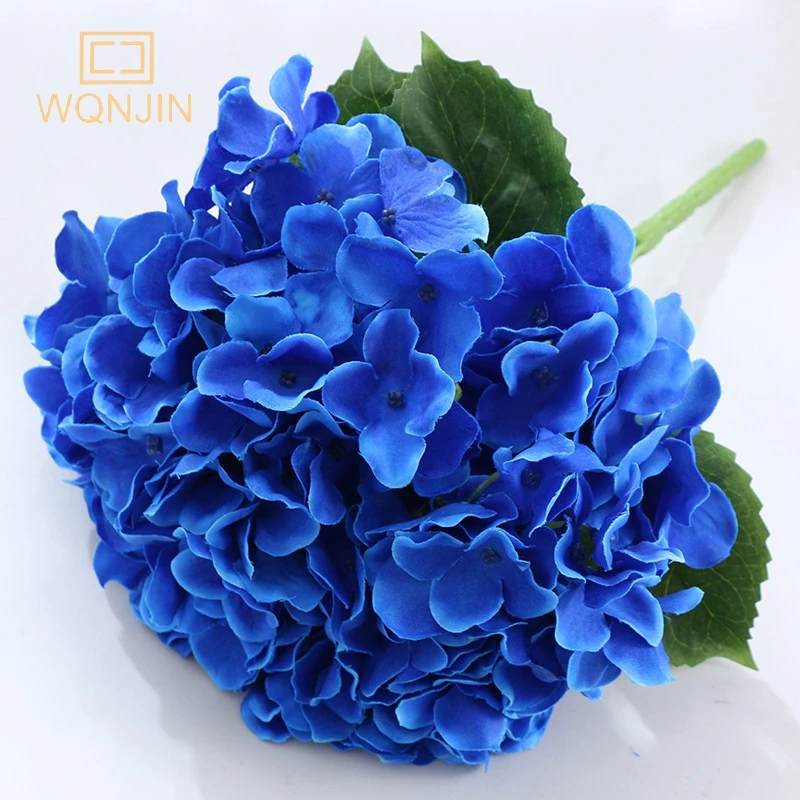1 Strauß künstliche große Hortensie Blume nach Hause Hochzeits feier Geburtstag Neujahr Valentinstag Blumen dekor künstliche Blume – Detail 8