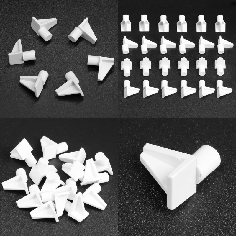 หมุดยึดชั้นวางสีขาว 20 ชิ้น, หมุดยึดชั้นวางพลาสติกขนาด 1/4 นิ้ว, หมุดยึดชั้นวางของ, คลิปยึดชั้นวางของ, หมุดยึดชั้นวางของ, ตู้หนังสือ, ห้องโดยสาร