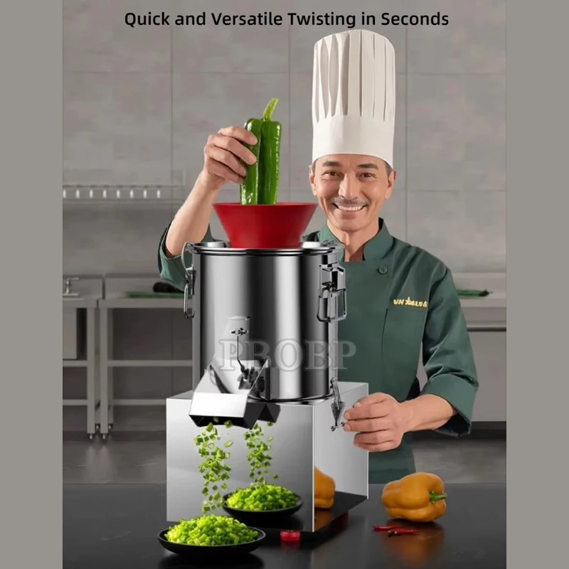 

PBOBP Commercial Dumpling Stuffing Chopping Machine Meat Grinder Stainless Steel Minced Meat Cutting Vegetable Cooking