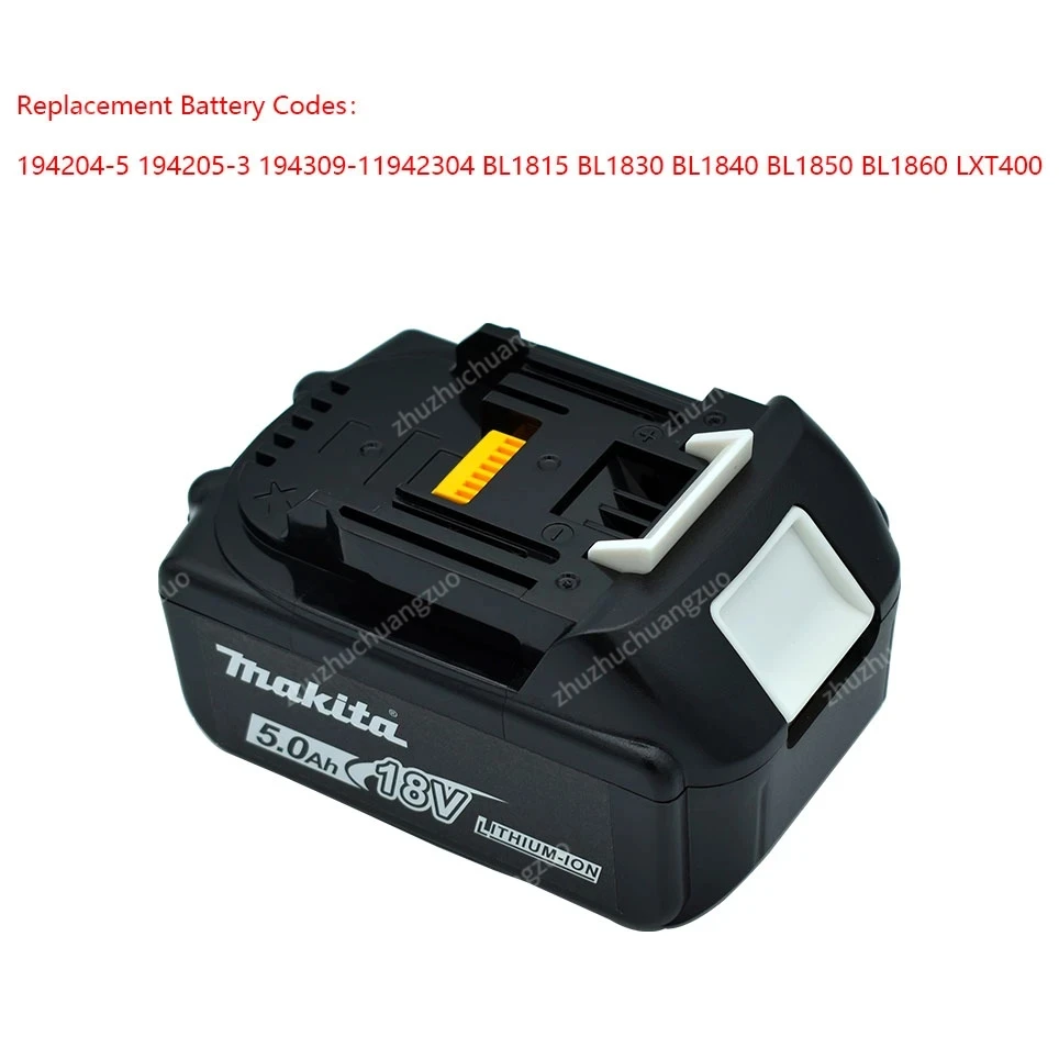 100% Original Makita 5.0Ah 18V Li-ion Battery Charger DC18RF BL1850 BL1830 BL1430 BL1440 DC18RC Charging Tool With USB Port