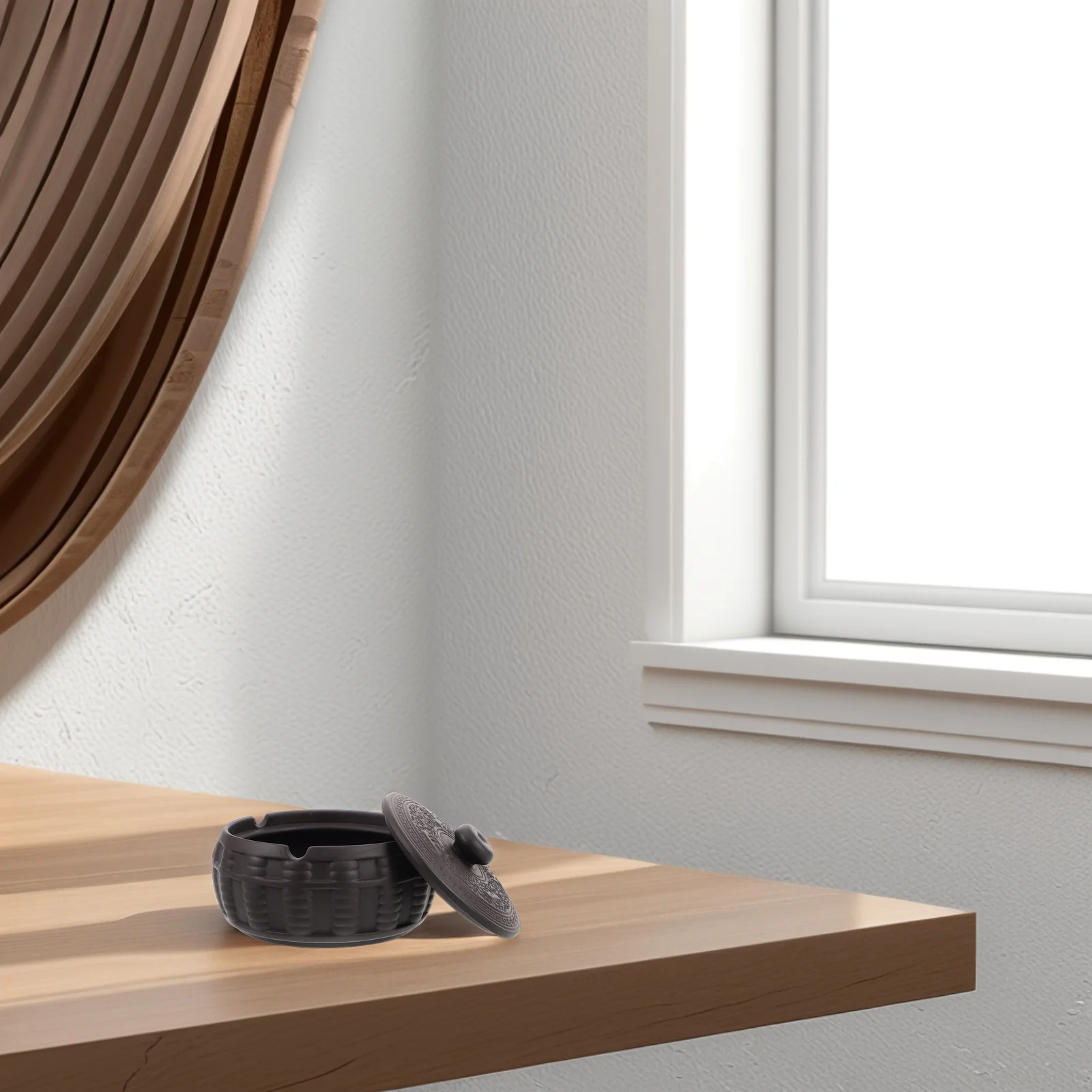 

Ashtray for Home Camping Parties Coffee Table Trays Indoor Ashtrays Garden Events Container