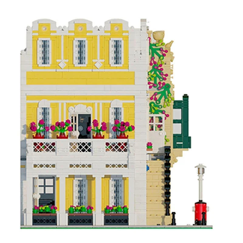 Moc Bouwstenen Beroemde Street View Model Florentine Palazzo Technologie Modulaire Blokken Geschenken Speelgoed Voor Kinderen DIY Montage