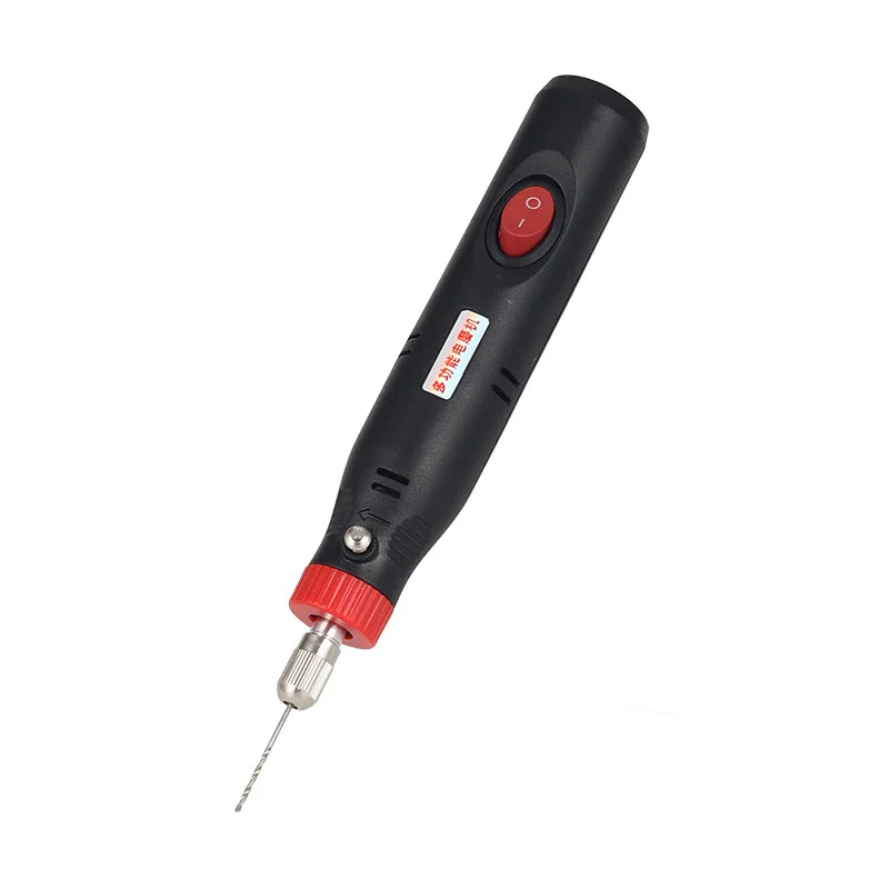 

Mini small electric drill keychain DIY croissant nail drilling machine acrylic electric grinding pearl hole punch