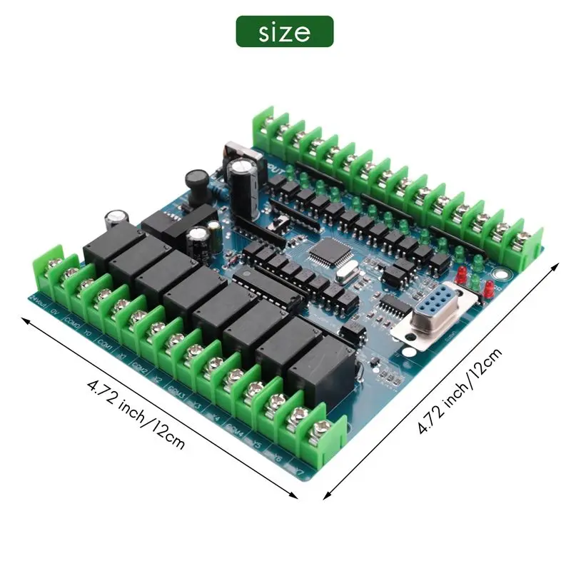 【خفض السعر】وحدة تحكم منطقية قابلة للبرمجة FX2N-20MR PLC لوحة تحكم صناعية 12 مدخل 8 مخرج 24 فولت 5 أمبير