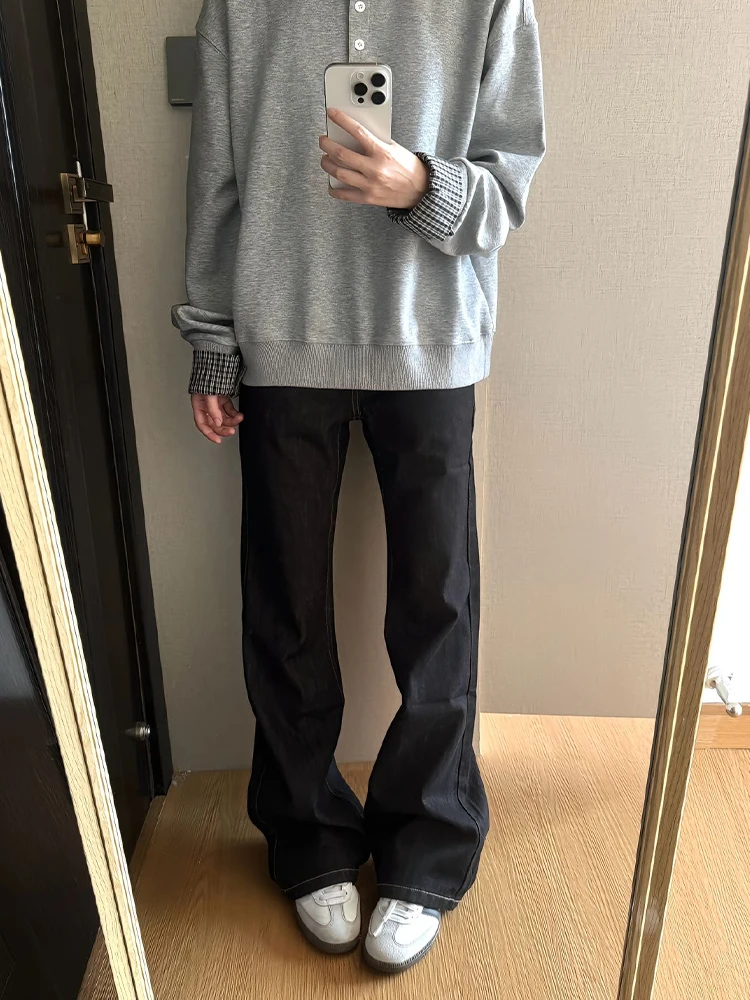 Cleanfit Original Denim Jeans Men's Women's Slim Fit High Waist Straight Leg Pants Autumn Wear Casual Wear Resistant Stretch