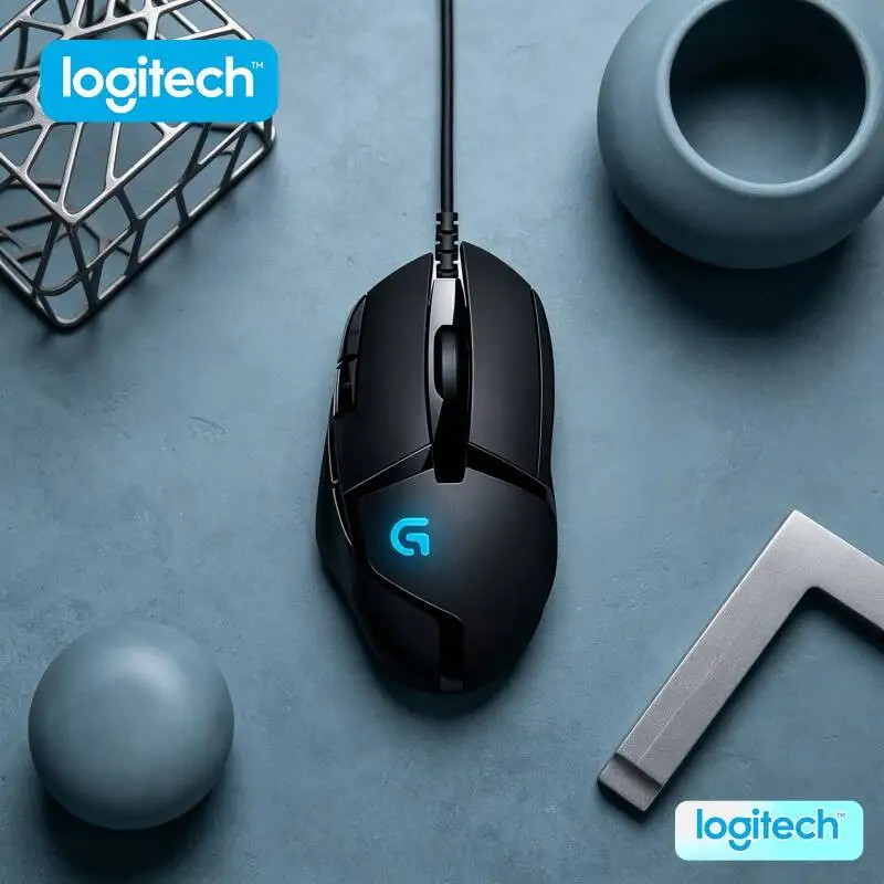 

Logitech G402 Wired Gaming Mouse 20M Clicks Durability 4 DPI Levels Anti-Slip Design for Desktop Play