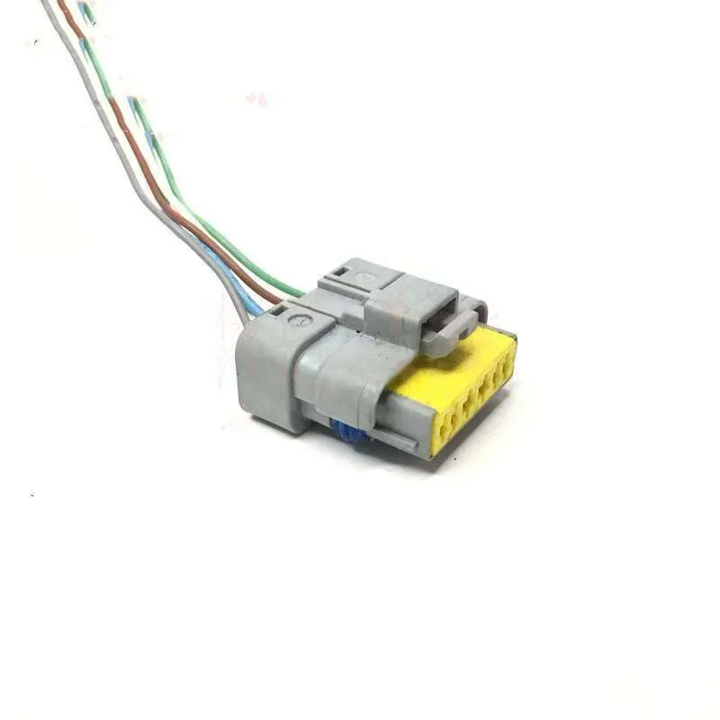 For Jaguar XF XJ 6 Pins Fuel Pump Wiring Connector Plug Wire Harness 3