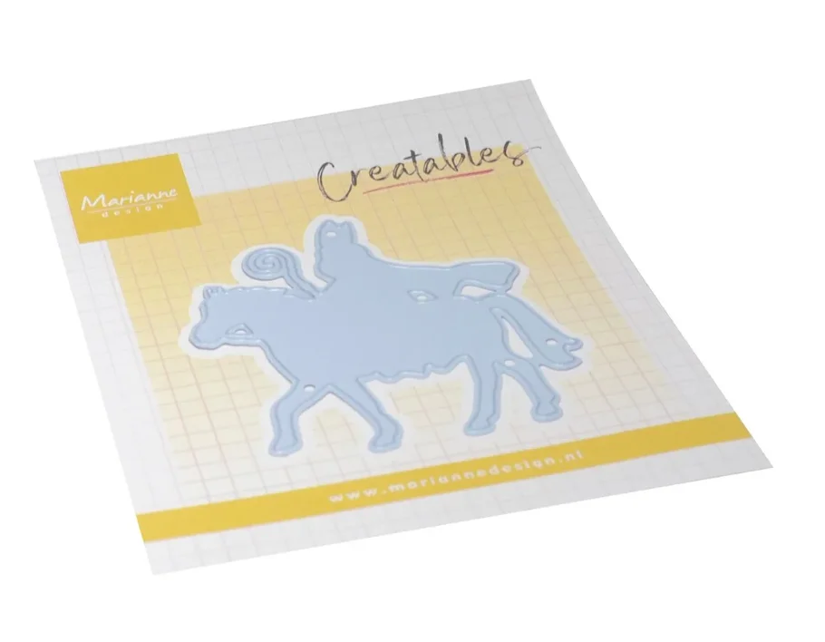 Ride a Horse Metal Cutting Dies Scrapbook Diary Decoration Stencil Embossing Template DIY Greeting Card Handmade 2026 New