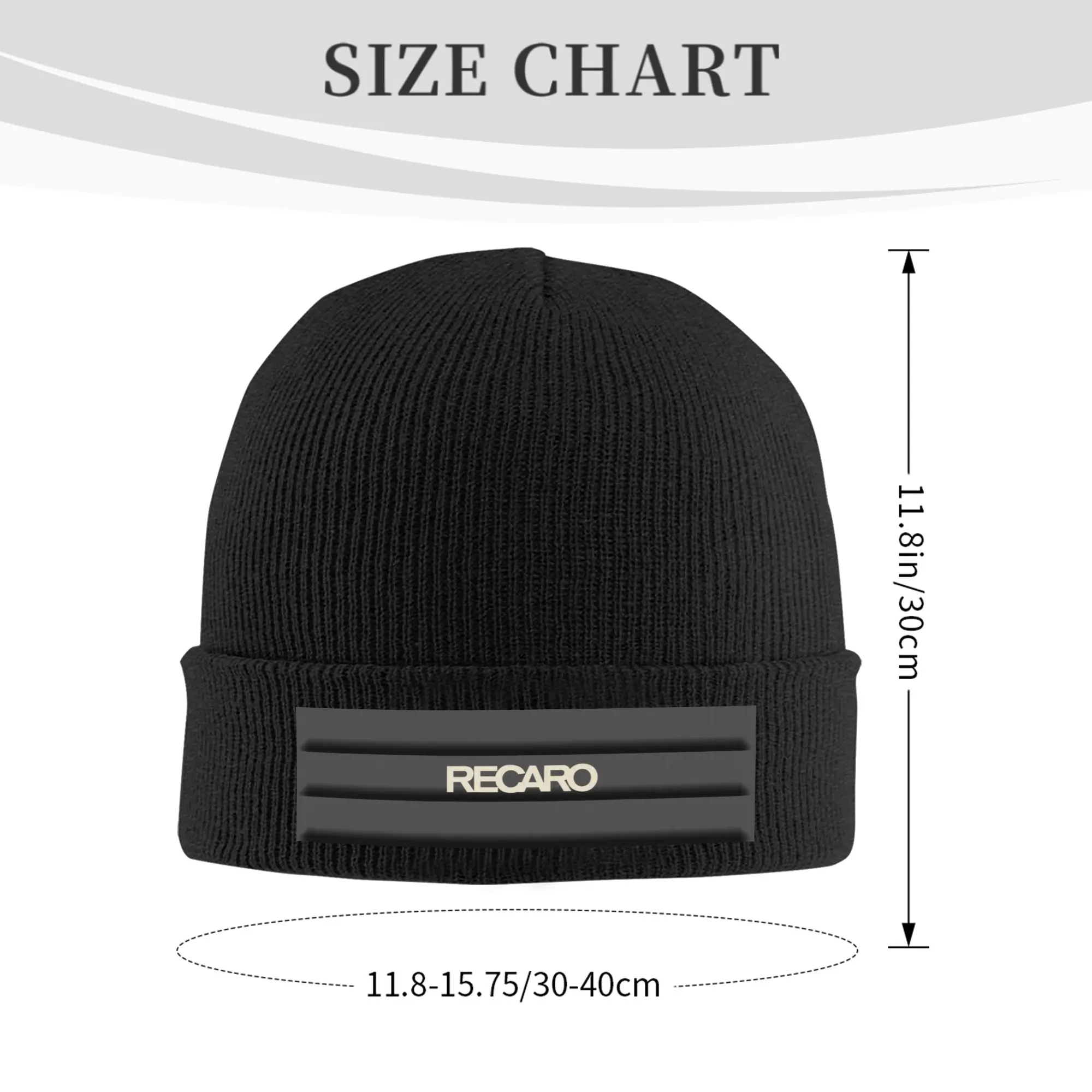 Custom R-Recaroes Skullies Beanies Caps Men Women Unisex Hip Hop Winter Warm Knitted Hat Adult Automotive Bonnet Hats