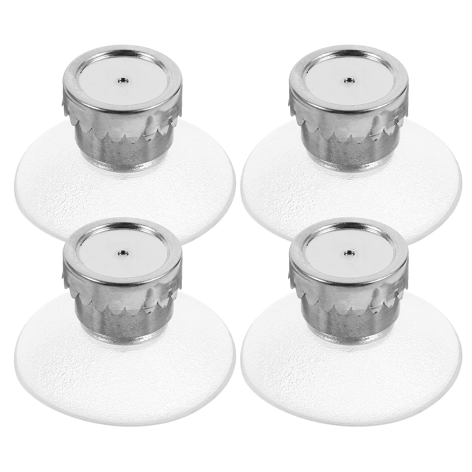 

4 Pcs No Punching Magnetic Soap Holder Rust-proof Parts Wall Rack Draining Caps Dish for Shower Bathroom Supplies