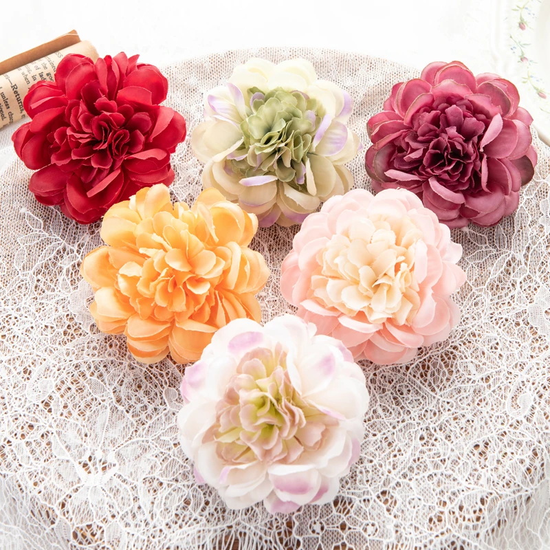 

Silk Hydrangea 8Cm 20Pcs Artificial Flowers Scrapbooking Home Decoration Wedding Christmas Bridal Wreath Accessory Diy Candy Box