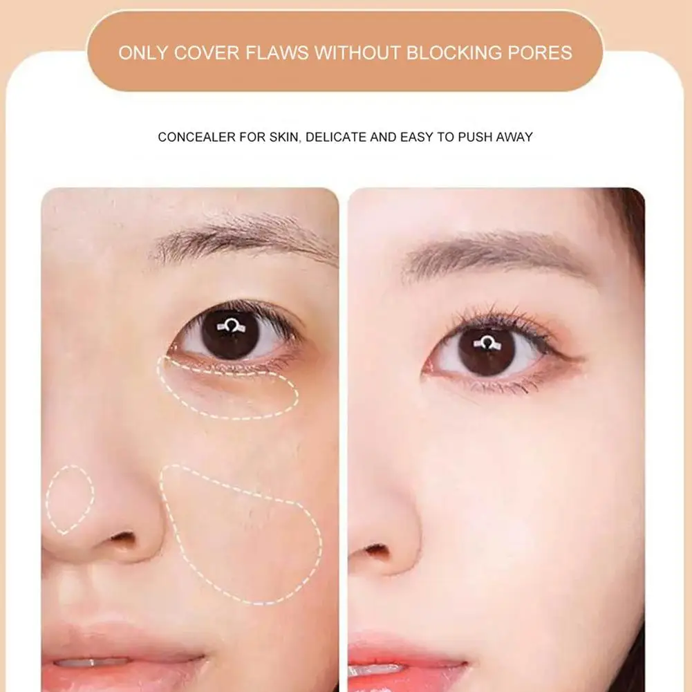 4 Colors Waterproof Liquid Concealer Cream Makeup Lightweight Moisturizing Cover Acne Spots Dark Circles Foundation Cosmetics