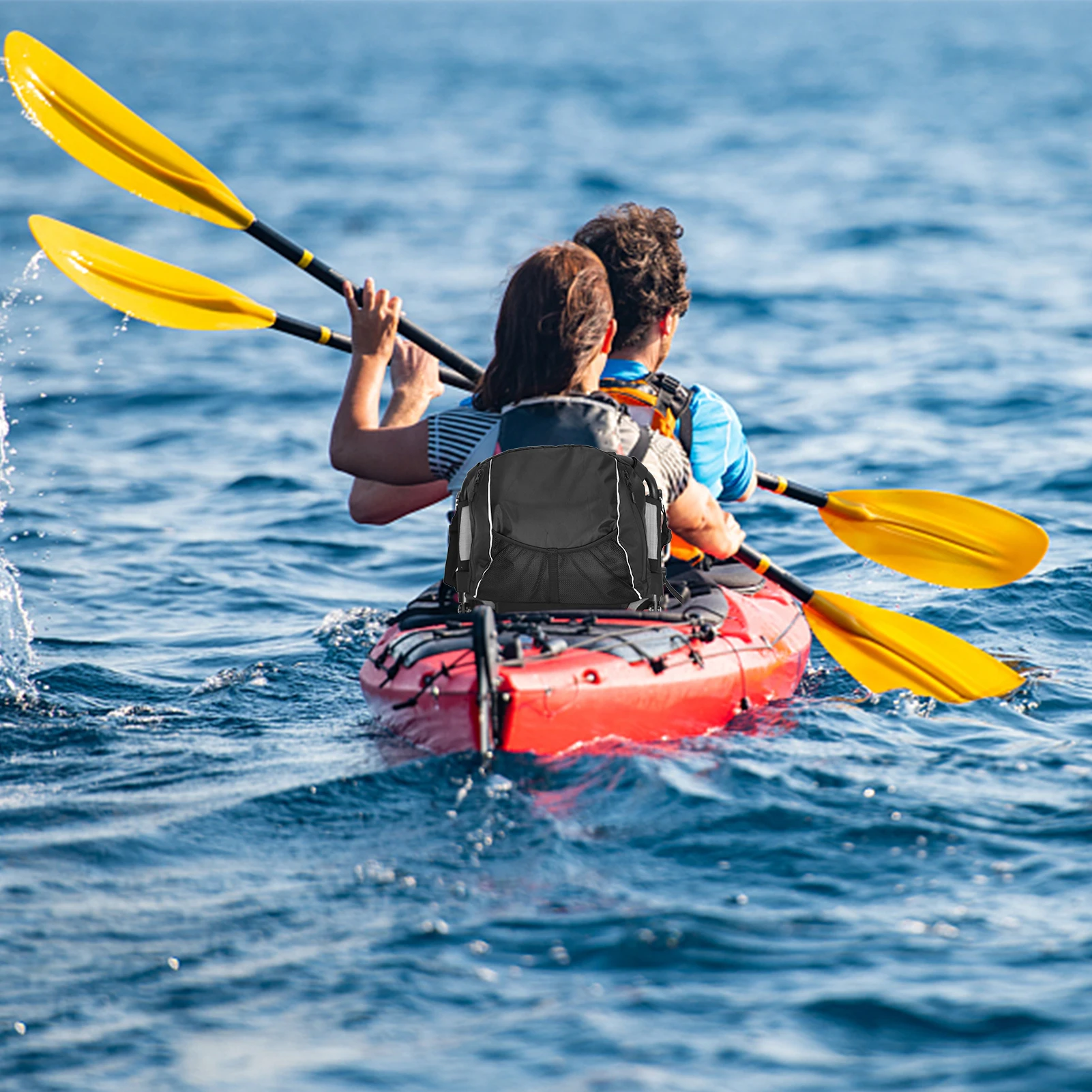 حقيبة تخزين كاياك مقاومة للماء - مراجعة Fishing Kayak Crate وسعره