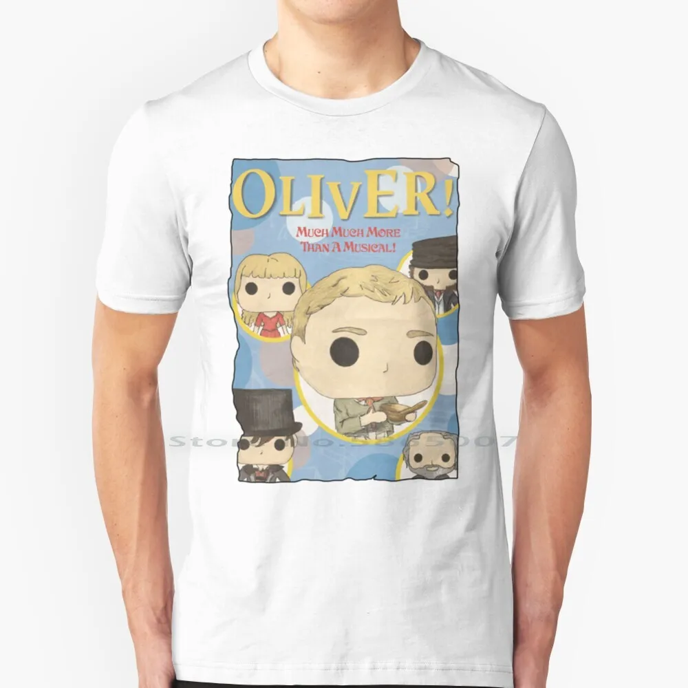 Oliver!-Musicial-Funko T Shirt 100% Cotton Funko Musical 1968 Oliver Twist Movie Dickens Big Size 6xl Tee Gift Fashion