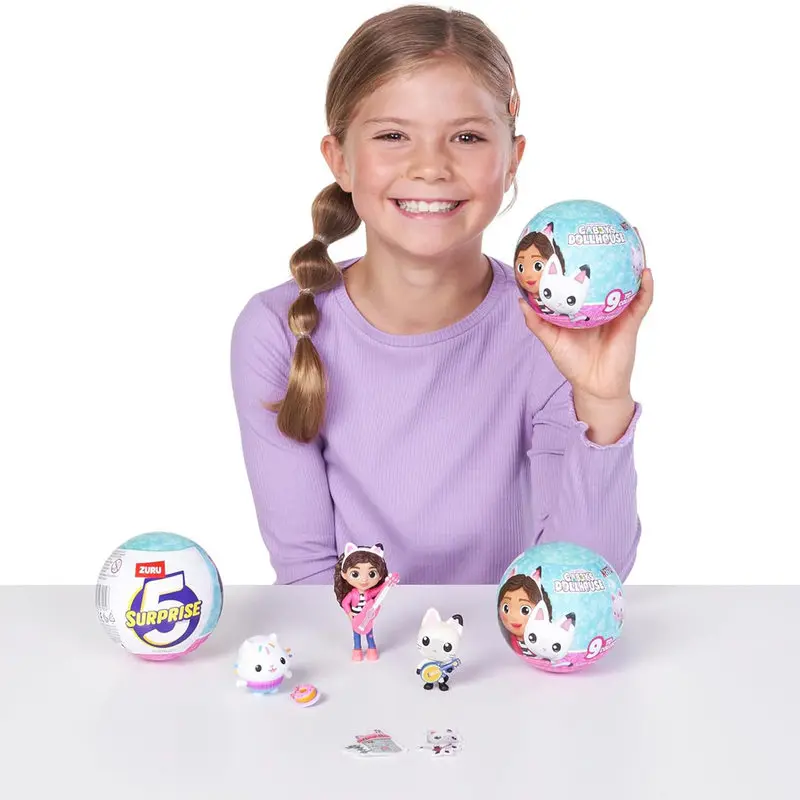 

2026 Hot Selling 5x Surprise Egg Ball: Gaby'S Doll House Blind Box Miniature Simulation Toy Girl Cute Gift