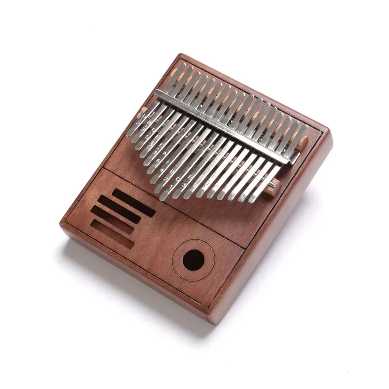 17 Key Kalimba African Solid Mahogany Thumb Finger Piano Sanza Mbira Calimba Play With Guitar Wood Keyboard Musical Instruments