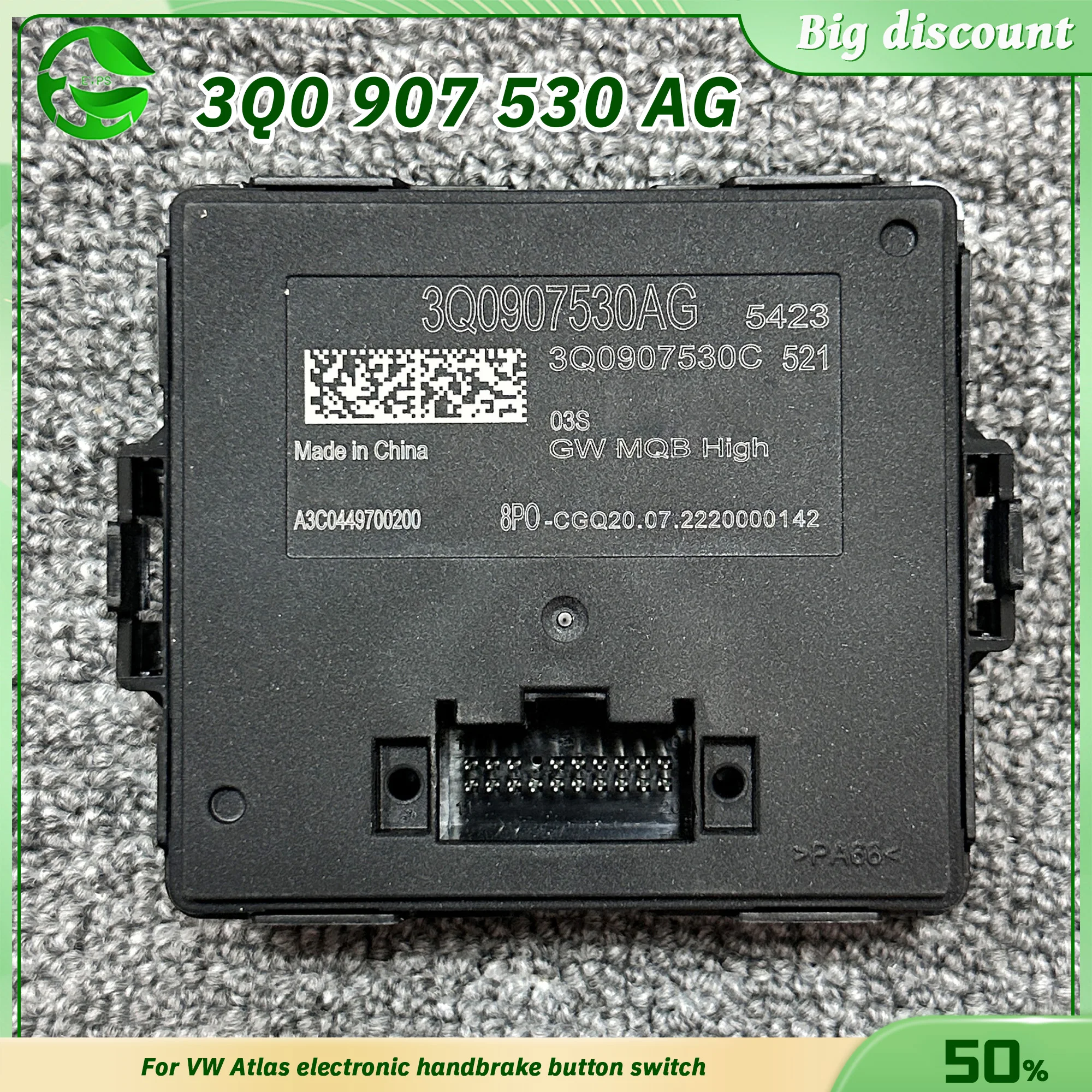 

3Q0 907 530 AG is used for the 530AG automotive gateway module. 3Q0907530AG