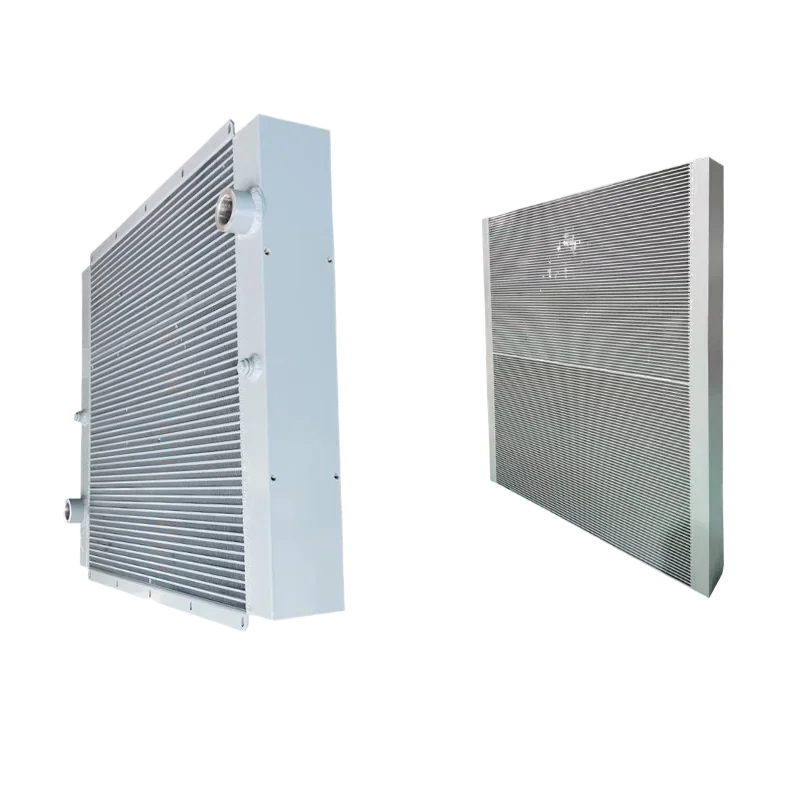 알루미늄 플레이트 핀 라디에이터 공랭식 및 유랭식 열교환기 에틸렌 글리콜 콘덴서 및 오일 플레이트용 콘덴서