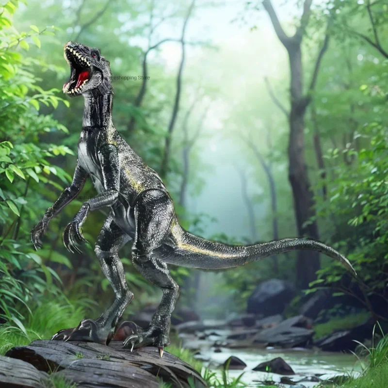 Realistyczne Indoraptor świat jurajski figurki regulowane dinozaury zabawki dla chłopca film Model dinozaura zabawka dla dzieci prezent