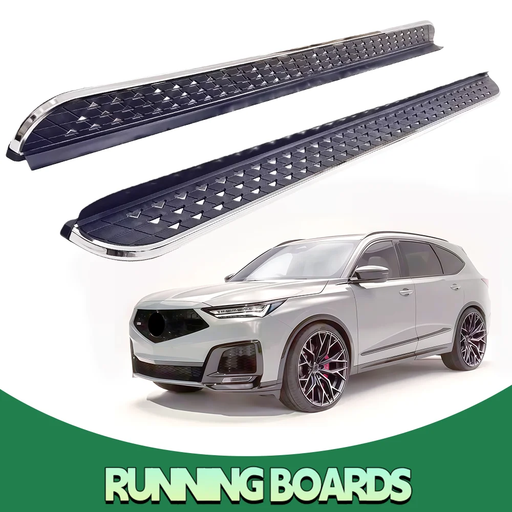 

2PCS Running Boards Fit for Acura MDX 2022 2023 2024 2025 2026 Side Steps Nerf Bar with brackets