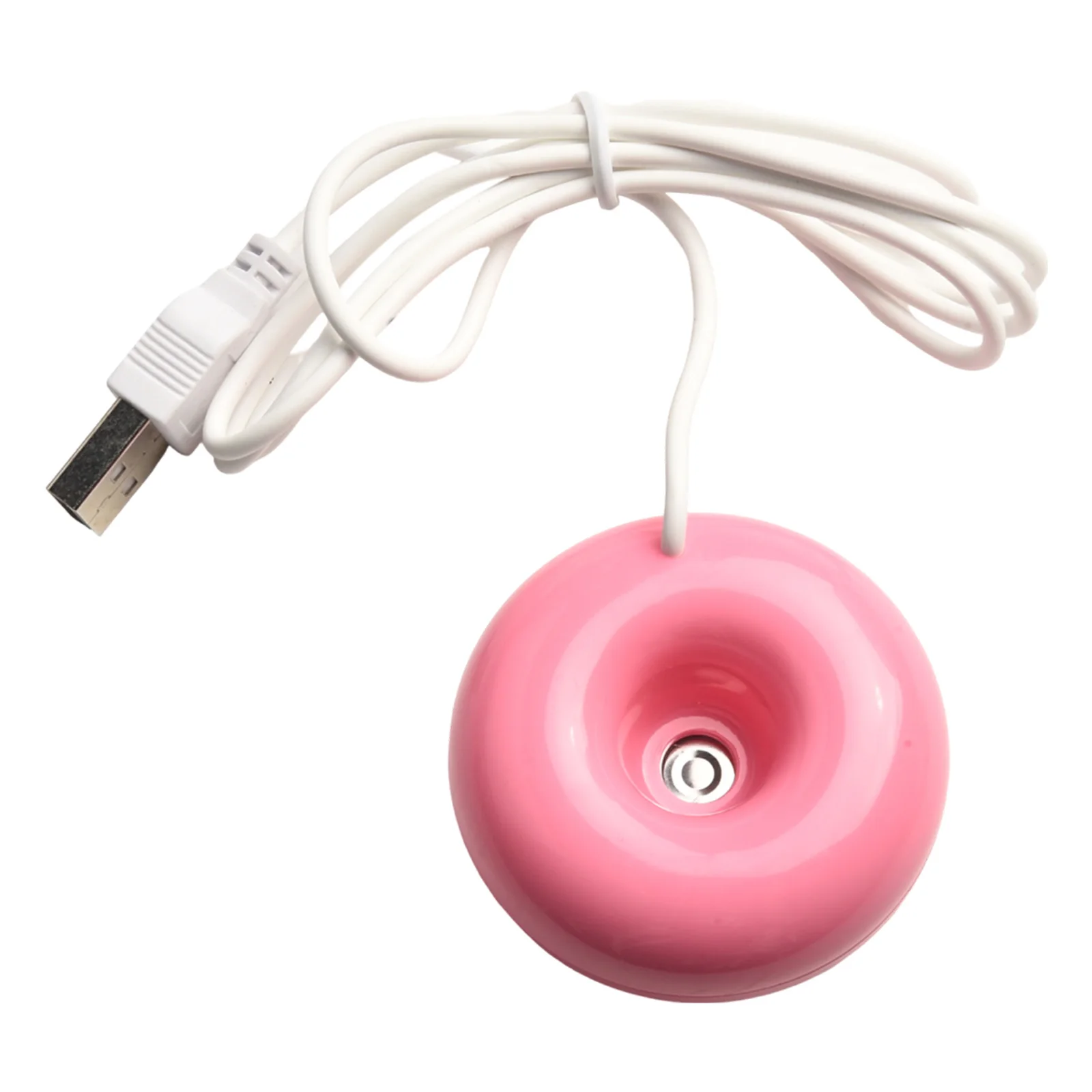 

1pcs Mini Donut Negative Ion Humidifier USB Round Household For Home Office Desktop Donut Steam Diffuser Mini Sprayer Household