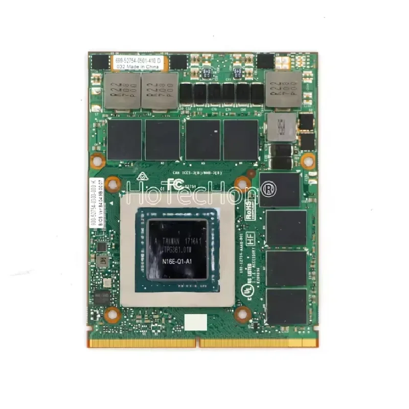 827226-001 Quadro M3000M 4GB GDDR5 MXM 3.0b Video Card N16E-Q1 for HP ZBook 17 G3 Mobile WorkStation