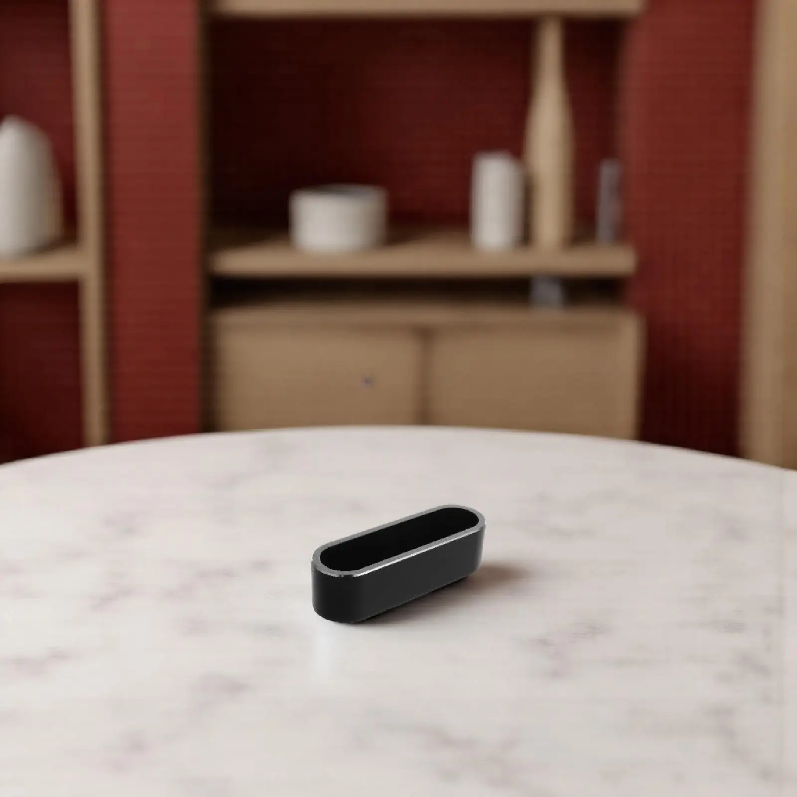 

Metal Business Card Holder Stand - Sleek Aluminum Alloy Card Organizer for Desk with Scratch Resistant Surface