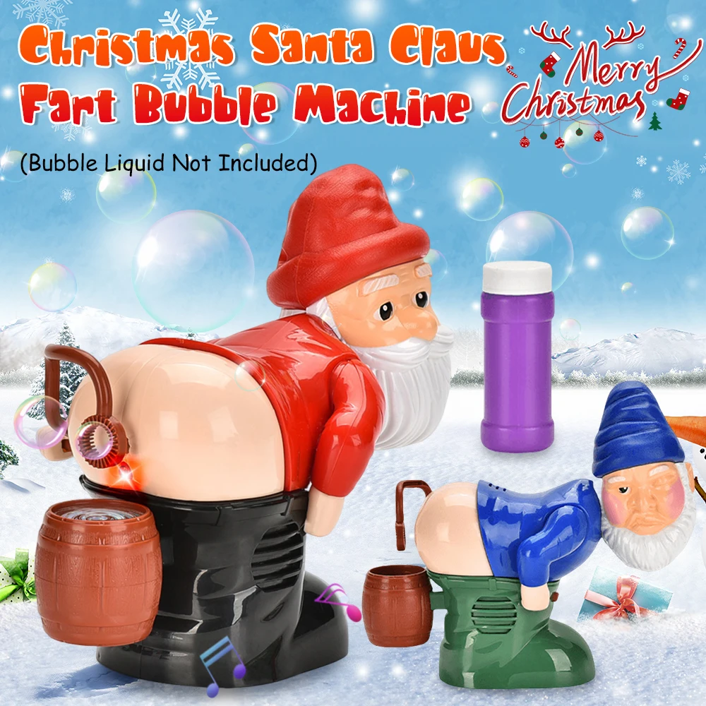 Kids Toys Xmas 2025 - 2025 Christmas Funny Bubble Toy Santa