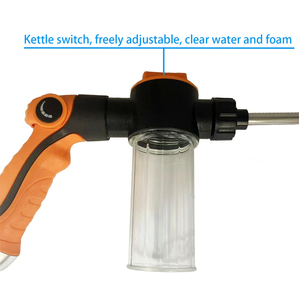 2026 High-Pressure Car Washing Water Gun, External Cleaning Of RV, Foam Kettle Cleaning, Garden Water Hose Nozzle, Garden Gun ﻿ view 5