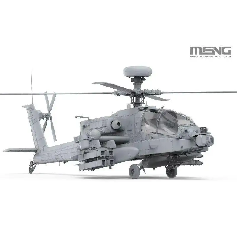 IAF AH-64D Saraf Apache Longbow Attack Helicopter 1/35 MENG QS-005 Full Accessories Military Aircraft Scale Kit
