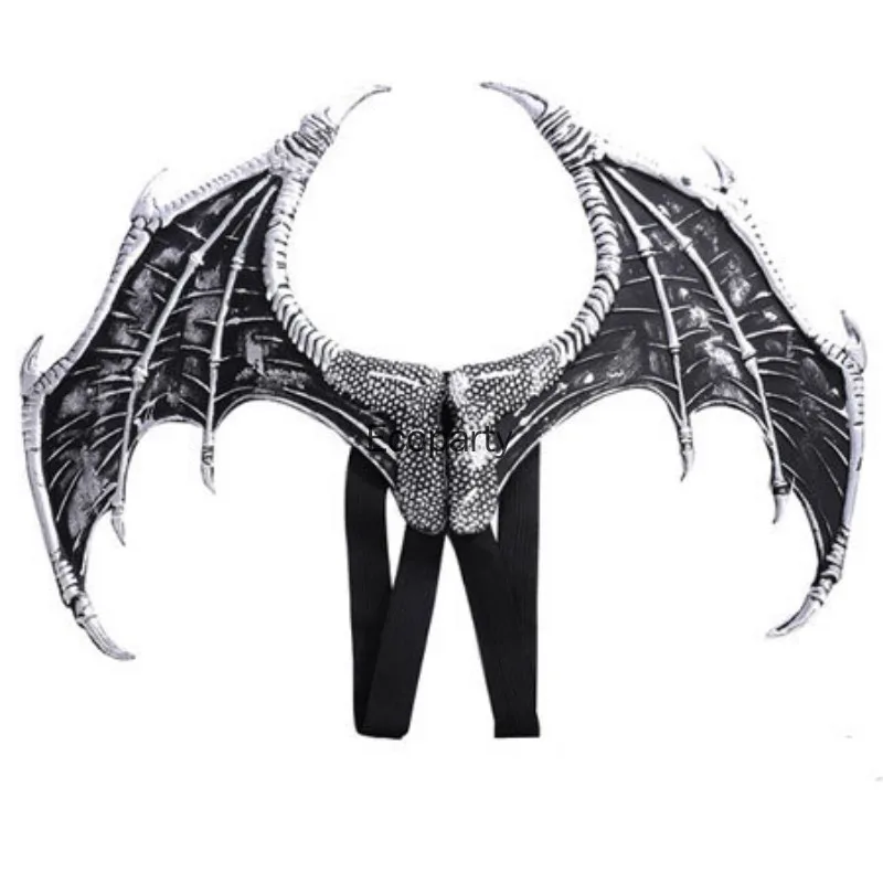 Kids Halloween Dragon Wing Decoratie Props Demon Dragon Wings Cosplay Kostuum voor Jongens Meisjes Kinderen Mardigras Kerstcadeau