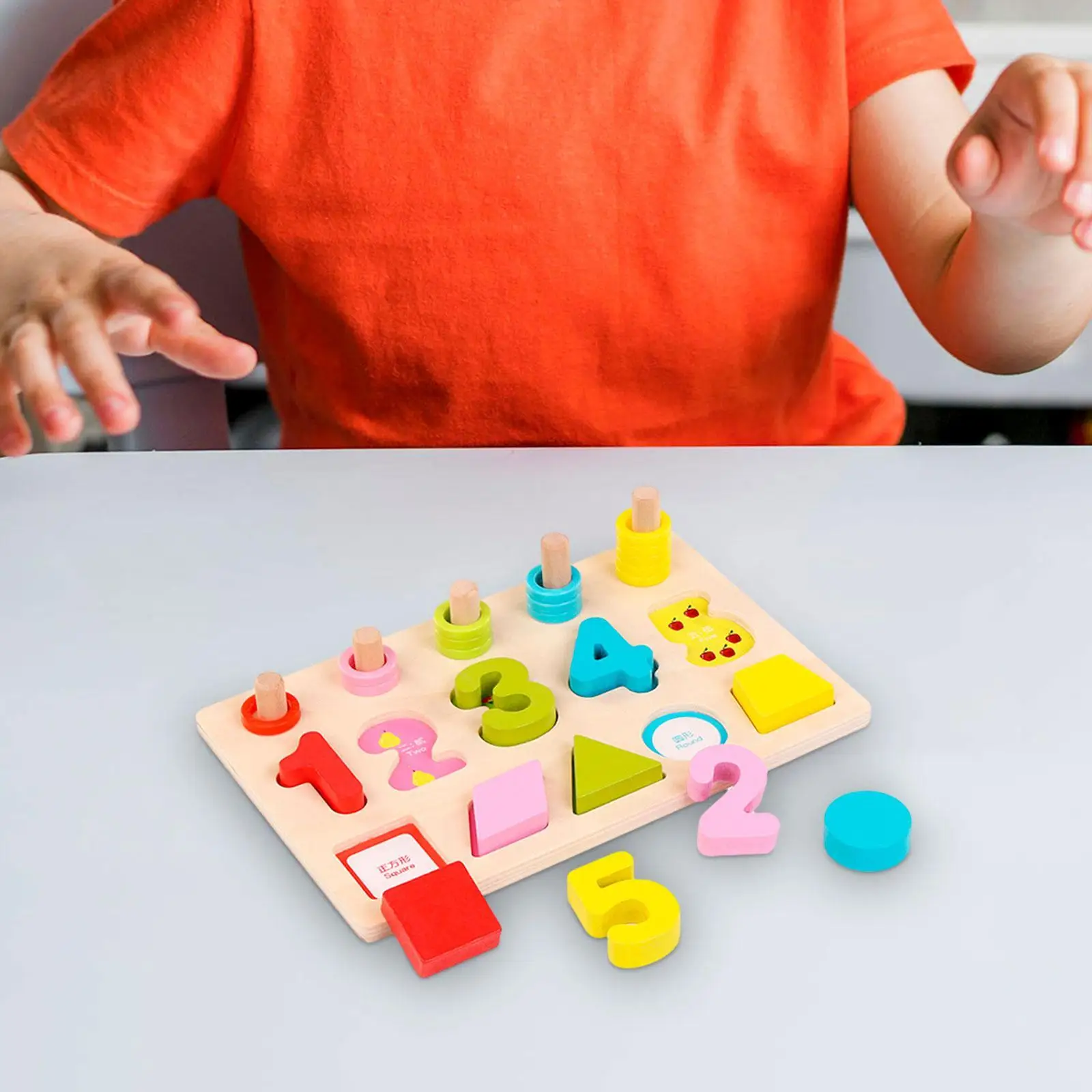 Kinder Nummer Matching Board Kinder lernen Puzzle für Homes chooling