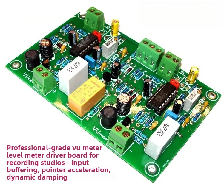 Professional VU Meter Driver Board – High Sensitivity with Adjustable Attack & Decay for Recording Studio, Mixer & DIY Audio - view 3