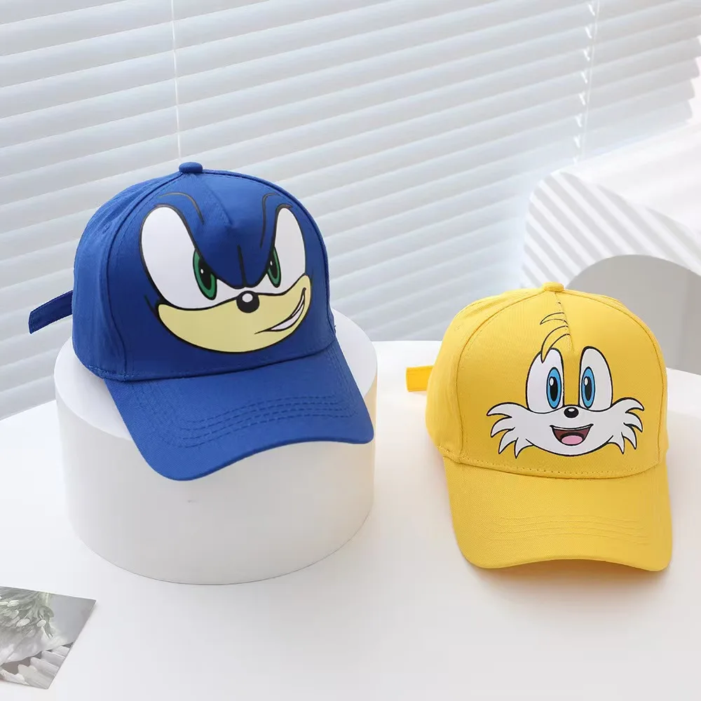 

Детская синяя, черная, красная кепка-бейсболка Hot Duck Tongue Cap, спортивная повседневная кепка для путешествий, подарок Supersonic, для мальчиков и девочек 3-8 лет, солнцезащитная кепка, бейсболка, 50-54 см