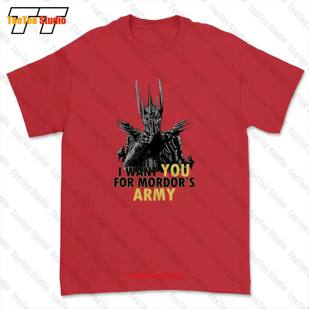 Mordor S Army Sauron Ring Dark Lord Uncle Sam Parody Movie T-shirt Tee FG3J