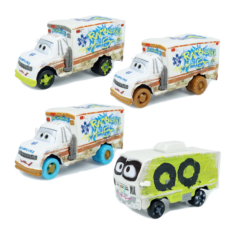 Pixar Cars Toys Lightning McQueen Mr. Destroyer 1:55 Diecast Metal Alloy Collection Toy Car For Boy Child Birthday Gifts