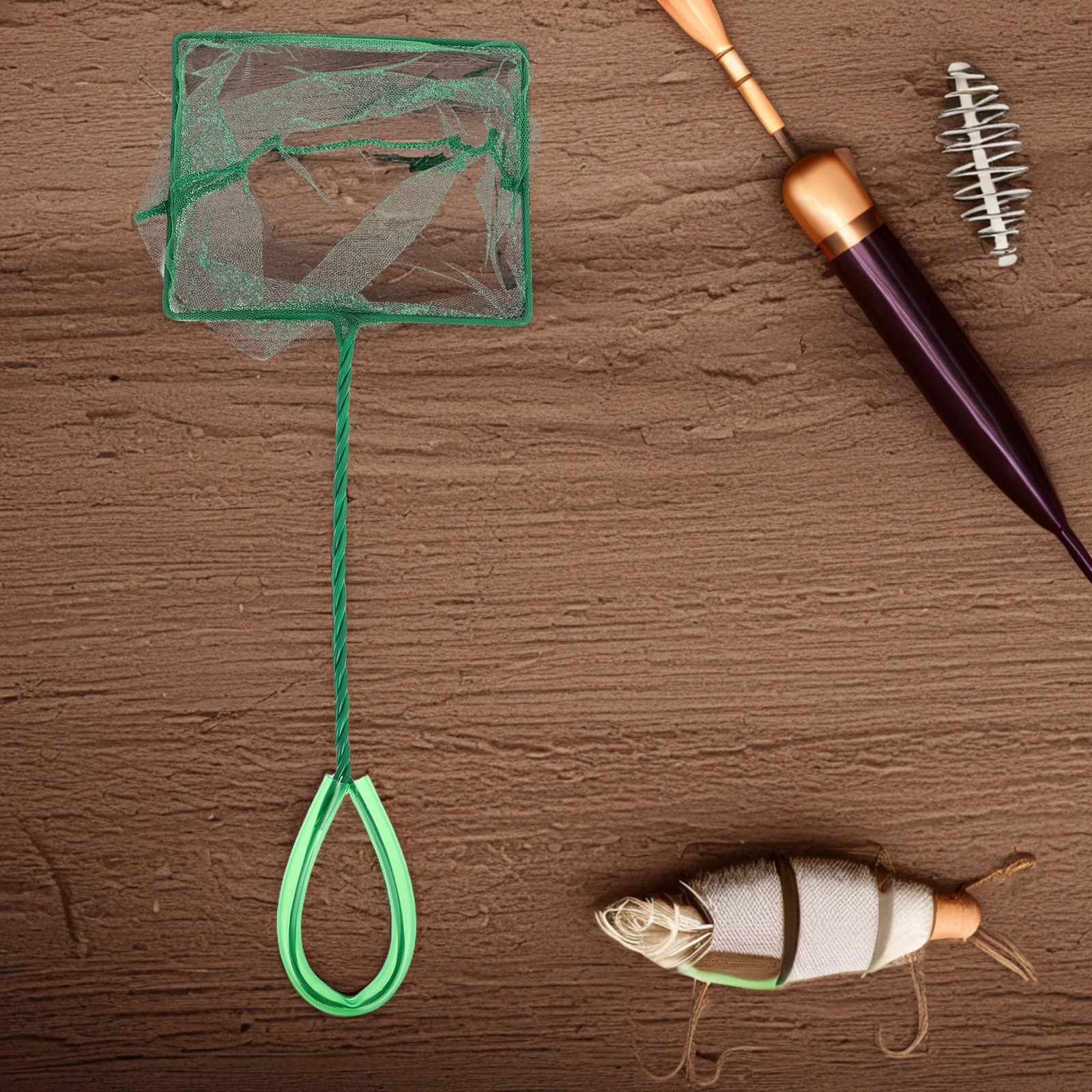 

2Pcs Net for Aquarium Small Fish Tank Fine Mesh Cleaner with Sturdy Handle Landing Net for Goldfish Ponds