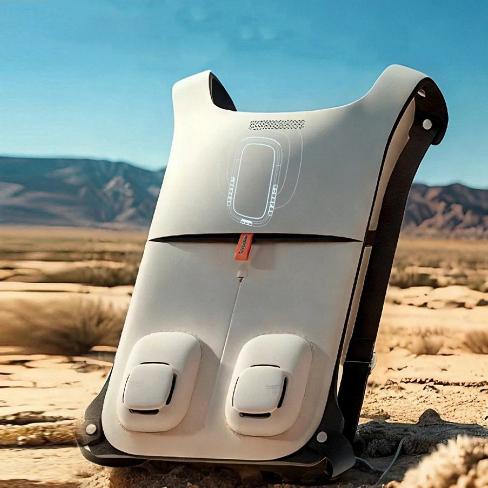 

Air Conditioned Work Clothes Adjustable Breathable Cooling Vest Semiconductor Instant Cooling Vest for Outdoor Construction Site