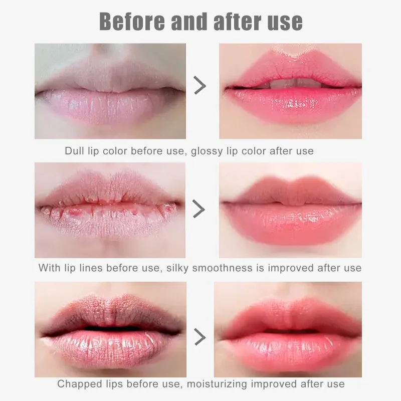 Cherry Crystal Lip Mask Collagen Lip Plumper Anti-drying Lightening Lip Wrinkles Moisturizing Cosmetics Sexy Lips Skin Care