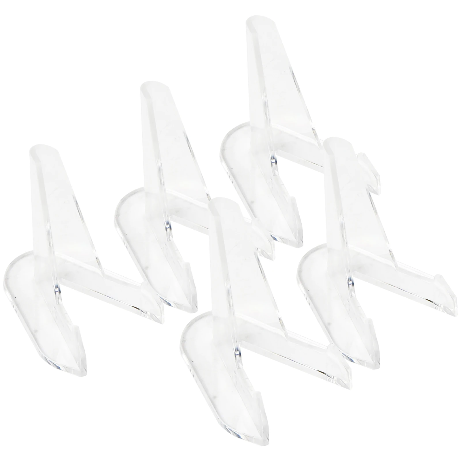for versatile Display Stand Display Stand 5 Pcs Shells Small Plates for acrylic Business Cards Photos Shop Casement