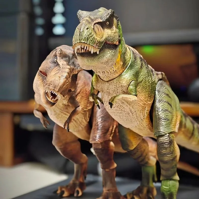 متوفر في المخزون: نموذج ديناصور تيرانوصور ريكس 3.0 من نانمو ستوديو، شخصيات حركية من عصر الجوراسي، هدية تذكارية ونموذج للجمع