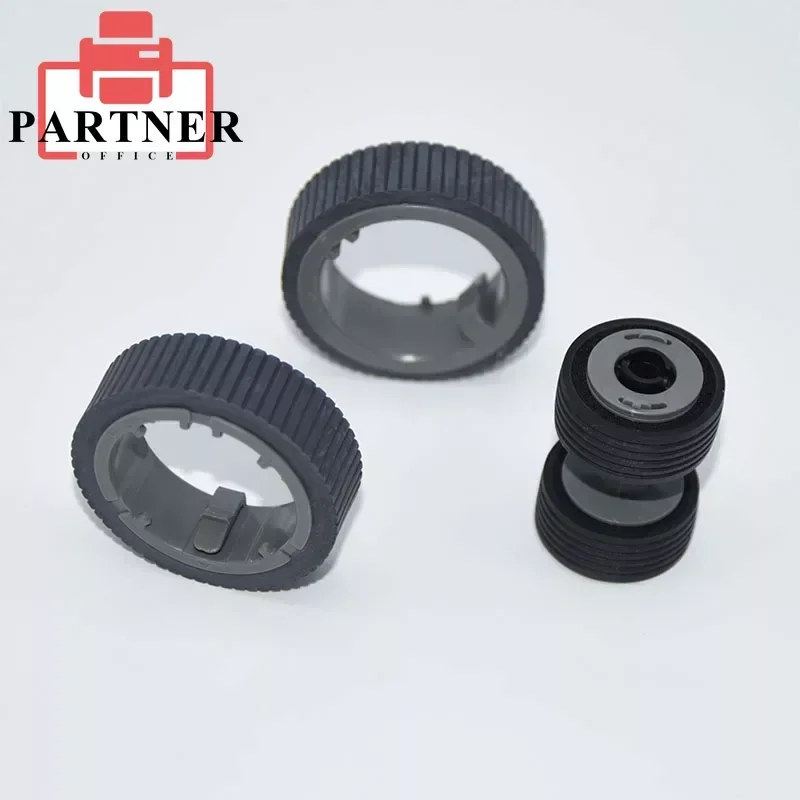 5SETS PA03670-0001 PA03670-0002 Pickup Brake Roller for Fujitsu fi-7160 fi-7180 fi-7260 fi-7280 fi-7300NX fi-7140 fi-7240