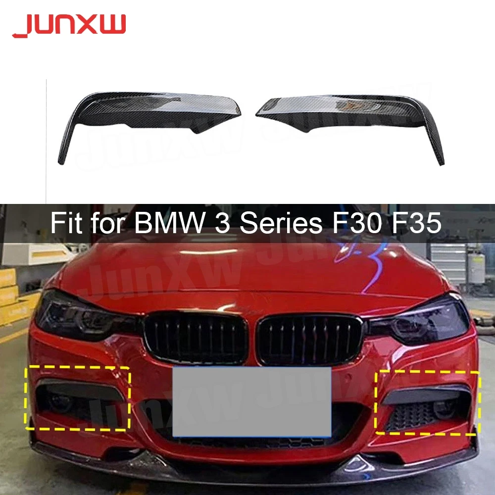 

for BMW 3 Series F30 F35 M Sport 2012-2019 Car Front Bumper Foglamp Eyelid Eyebrow Trims Car Styling ABS