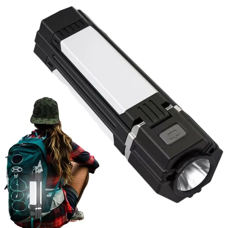

Foldable Camping Lantern Rechargeable Folding Camping Flashlight Battery Powered Lantern Multipurpose Light For Adventures
