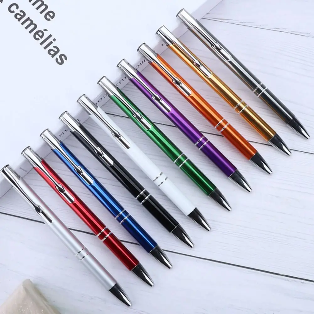 office Pen Luxury Metal Ballpoint Pen Waterproof Multifunction Signature Pen Durable Inktight Creative Small Gifts Office